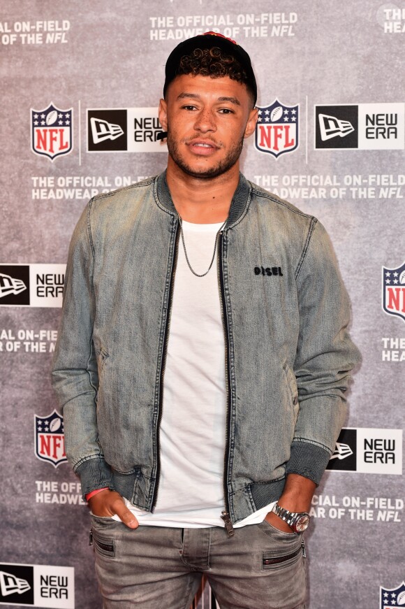 Alex Oxlade-Chamberlain au lancement de NFL House, à Londres le 20 octobre 2016