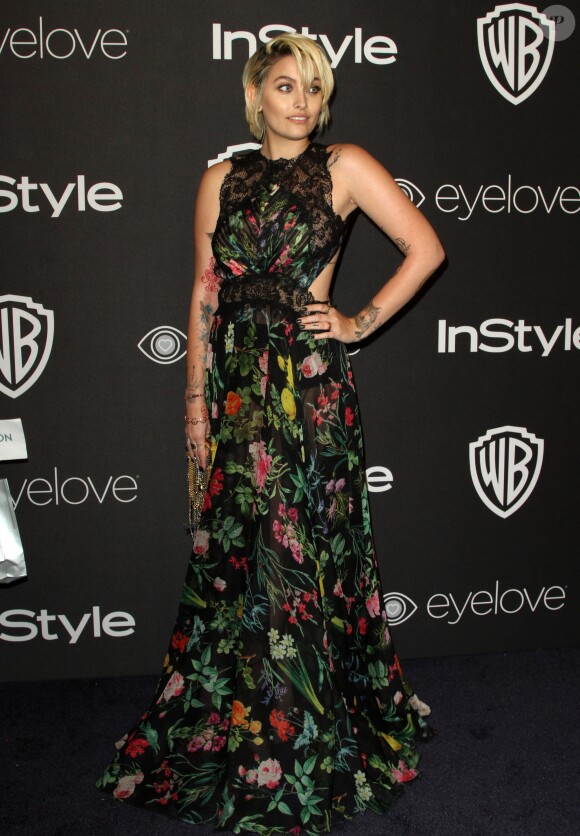 Paris Jackson lors de l'after party InStyle & Warner Bros après les Golden Globes à Beverly Hills, le 8 janvier 2017. © AdMedia via ZUMA Wire/Bestimage