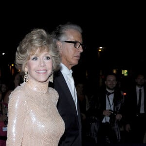 Jane Fonda et Richard Perry au Festival de Cannes le 22 mai 2011