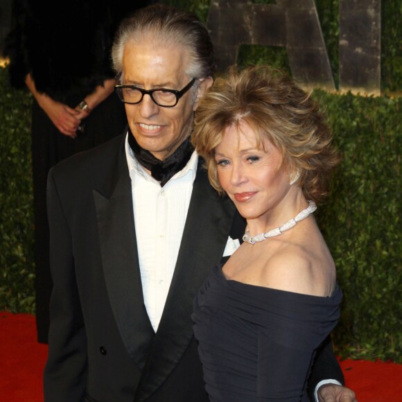 Richard Perry et Jane Fonda à l'after party Vanity Fair organisée lors de la 83e cérémonie des Oscars à Los Angeles le 27 février 2011