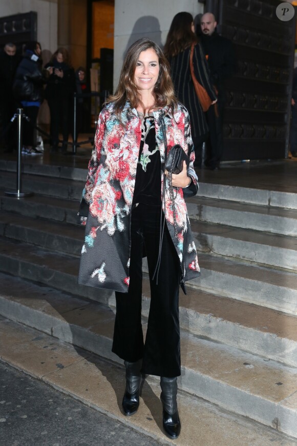 Christina Pitanguy - People arrivant au défilé de mode Haute-Couture printemps-été 2017 "Giorgio Armani Privé" au Palais de Chaillot à Paris le 24 janvier 2017.