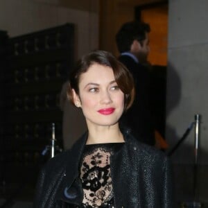 Olga Kurylenko - People arrivant au défilé de mode Haute-Couture printemps-été 2017 "Giorgio Armani Privé" au Palais de Chaillot à Paris le 24 janvier 2017.