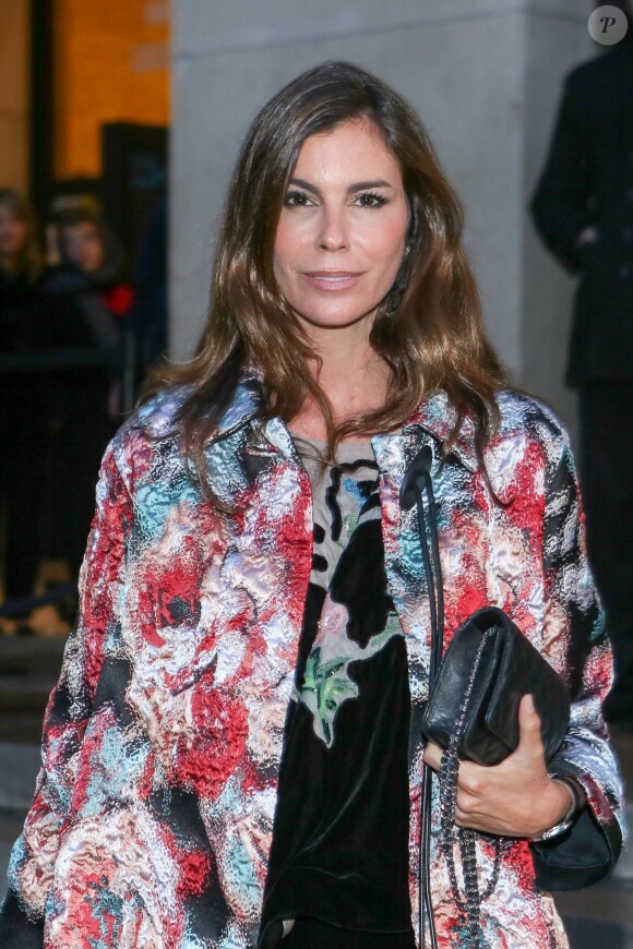 Christina Pitanguy - People arrivant au défilé de mode Haute-Couture printemps-été 2017 "Giorgio Armani Privé" au Palais de Chaillot à Paris le 24 janvier 2017.