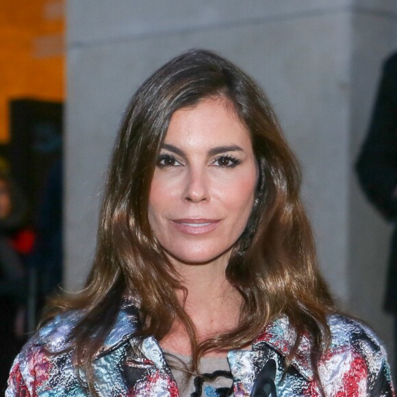 Christina Pitanguy - People arrivant au défilé de mode Haute-Couture printemps-été 2017 "Giorgio Armani Privé" au Palais de Chaillot à Paris le 24 janvier 2017.