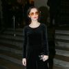 Lola Le Lann - People arrivant au défilé de mode Haute-Couture printemps-été 2017 "Giorgio Armani Privé" au Palais de Chaillot à Paris le 24 janvier 2017.