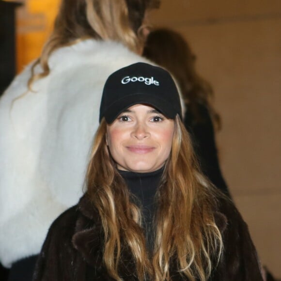 Miroslava Duma (Mira Duma) - People arrivant au défilé de mode Haute-Couture printemps-été 2017 "Giorgio Armani Privé" au Palais de Chaillot à Paris le 24 janvier 2017.