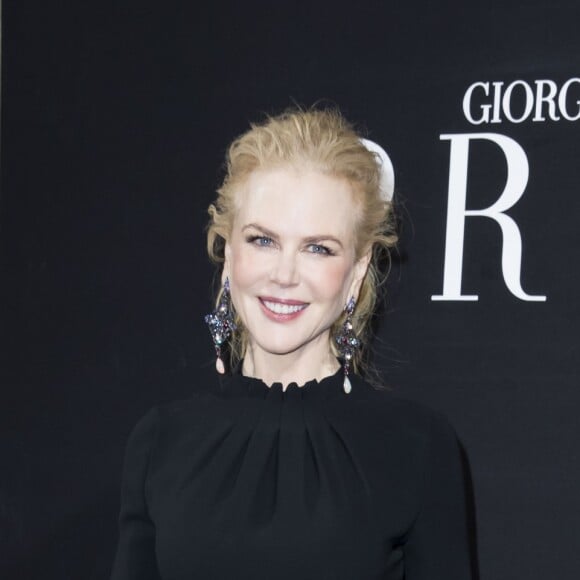 Nicole Kidman - People au défilé de mode Haute-Couture printemps-été 2017 "Giorgio Armani Privé" au Palais de Chaillot à Paris le 24 janvier 2017.