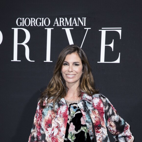 Christina Pitanguy - People au défilé de mode Haute-Couture printemps-été 2017 "Giorgio Armani Privé" au Palais de Chaillot à Paris le 24 janvier 2017.