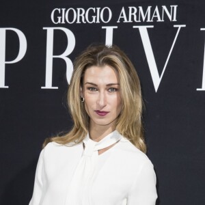 Lauren Remington Platt - People au défilé de mode Haute-Couture printemps-été 2017 "Giorgio Armani Privé" au Palais de Chaillot à Paris le 24 janvier 2017.