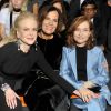 Nicole Kidman, Roberta Armani et Isabelle Huppert - People au défilé de mode Haute-Couture printemps-été 2017 "Giorgio Armani Privé" au Palais de Chaillot à Paris le 24 janvier 2017.