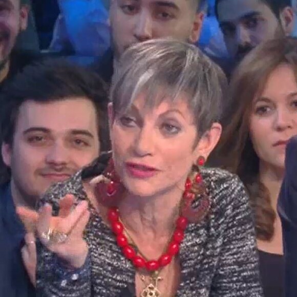 Isabelle-Morini Bosc et Gilles Verdez - "TPMP", mercredi 25 janvier 2017, C8