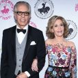 Jane Fonda et son compagnon Richard Perry à la soirée caritative "Carousel of Hope 2016" à l'hôtel Beverly Hilton à Los Angeles, le 8 octobre 2016.