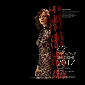 Affiche des César du Cinéma 2017.