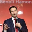 Benoit Hamon - Audition des candidats de la primaire de la Gauche par le Mouvement des Jeunes Socialistes à la Bellevilloise à Paris. Le 14 janvier 2017.
