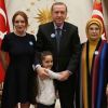 Lindsay Lohan rencontre le président truc Erdogan, à Ankara. Instagram, le 27 janvier 2017