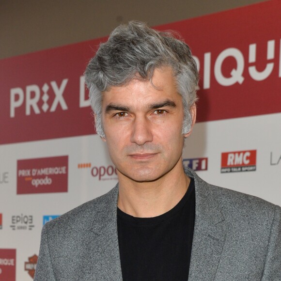 François Vincentelli lors de la 96ème édition du Prix d'Amérique Opodo à l'hippodrome de Paris-Vincennes, le 29 janvier 2017. © Guirec Coadic/Bestimage