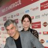 François Vincentelli et sa compagne Alice Dufour lors de la 96ème édition du Prix d'Amérique Opodo à l'hippodrome de Paris-Vincennes, le 29 janvier 2017. © Guirec Coadic/Bestimage