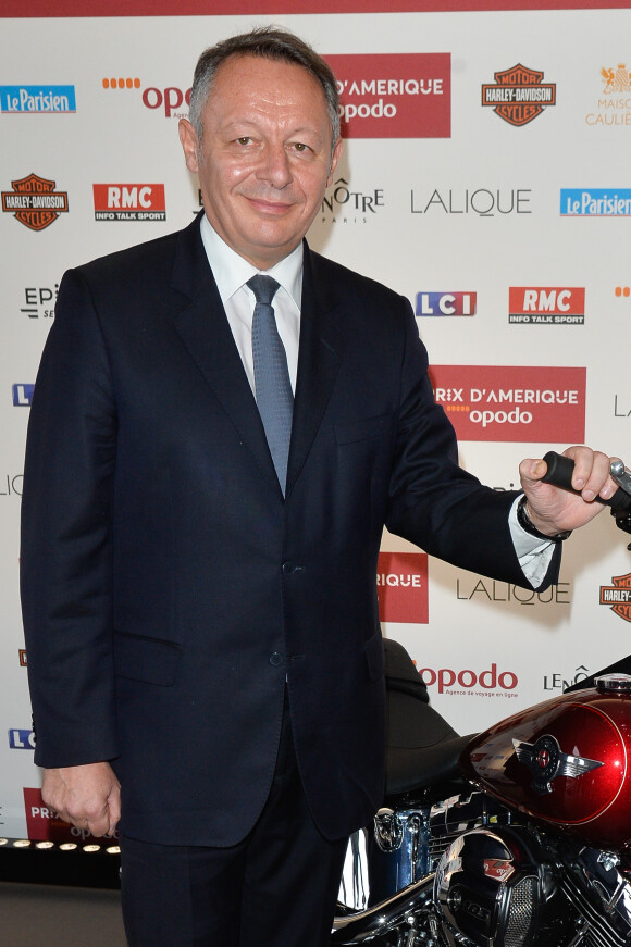 Thierry Braillard (Secrétaire d'État chargé des Sports) lors de la 96ème édition du Prix d'Amérique Opodo à l'hippodrome de Paris-Vincennes, le 29 janvier 2017. © Guirec Coadic/Bestimage