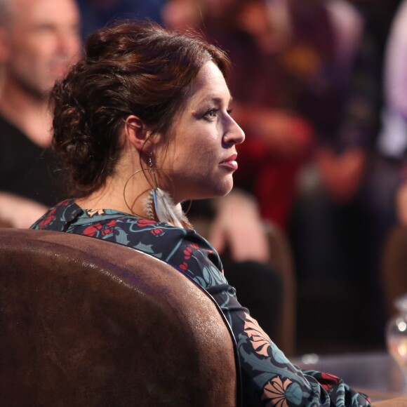 Exclusif - No Web No Blog - Natasha St-Pier (enceinte) - Enregistrement de l'émission "Du côté de chez Dave" au Studio 107 à La Plaine Saint Denis, qui sera diffusée sur France 3 le 25 octobre. Le 20 octobre 2015 © CVS / Bestimage N