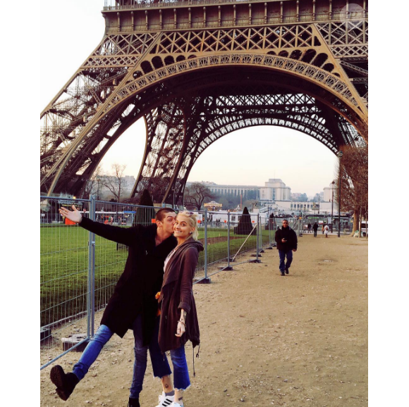 Paris Jackson et son chéri Michael Snoddy se seraient séparés. Photo du couple publiée sur Instagram au début du mois de janvier 2017