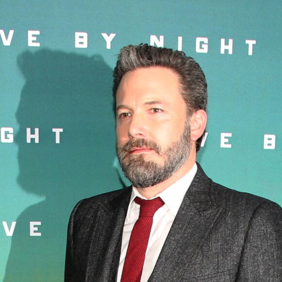 Ben Affleck lors de l'avant-Première du film "Live By Night" au cinéma UGC Normandie à Paris le 16 janvier 2017. © Denis Guignebourg / Bestimage