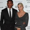 Anthony Martial et sa compagne Mélanie da Cruz sont appa­rus pour la première fois en public au photocall du dîner de gala "The United for UNICEF" au stade Old Trafford à Manchester, Royaume Uni, le 31 octobre 2016.