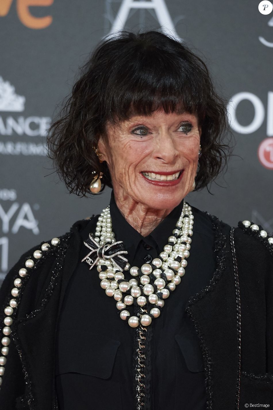 Geraldine Chaplin - Photocall lors de la 31ème cérémonie des Goya ...