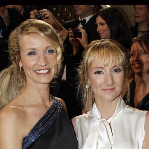 Alexandra Lamy et sa soeur Audrey Lamy aux César 2012.