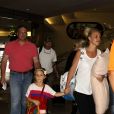 Britney Spears et sa nièce Maddie Aldridge à l'aéroport de la Nouvelle-Orléans le 2 juin 2013.