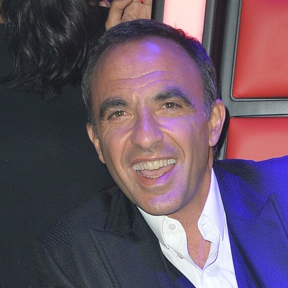 Nikos Aliagas lors de l'inauguration du tout nouvel espace dédié à l'émission de The Voice, la plus belle voix au musée Grévin à Paris, France, le 7 février 2017. © Veeren/Bestimage