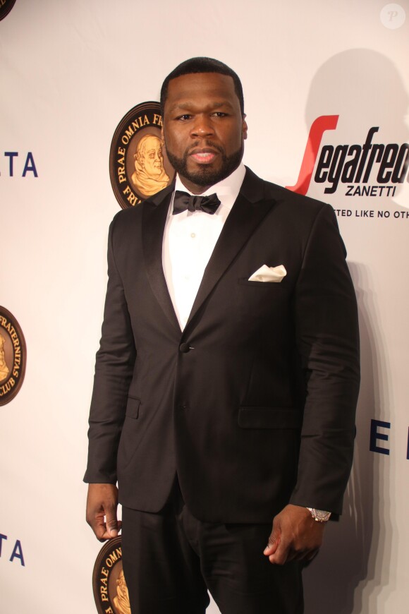 50 Cent, (Curtis James Jackson) à la soirée d'honneur du réalisateur américain Martin Scorsese au Friars Club à Cipriani Wall street à New York, le 21 septembre 2016 © John Barrett/Globe Photos via Zuma/Bestimage.