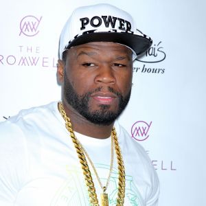 50 Cent (Curtis James Jackson III) en concert au Drai's Club à Las Vegas, le 15 juillet 2016 pour fêter ses 41 ans.