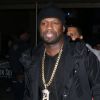 50 Cent arrive au défilé de mode 'Yeezy' de Kanye West à New York, le 11 février 2016.