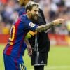 Lionel Messi - Football : Le FC Barcelone remporte la victoire contre Valence (2 a 3) à Valence le 22 octobre 2016.
