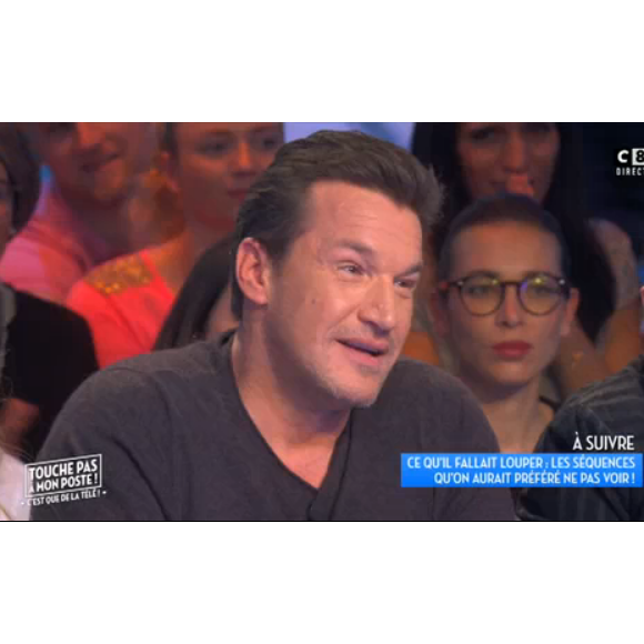 Benjamin Castaldi dans "TPMP" le 8 février 2017 sur C8.