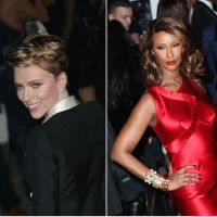 amfAR : Scarlett Johansson rayonnante en solo, Iman Bowie glamour et flamboyante