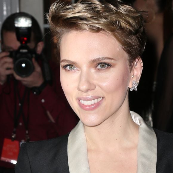 Scarlett Johansson - Arrivée des célébrités à la soirée amfAR au Cipriani's Wall Street à New York, le 8 février 2017