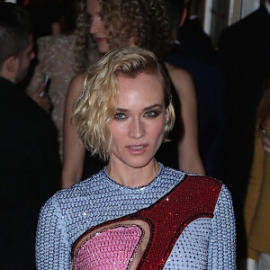 Diane Kruger - Arrivée des célébrités à la soirée amfAR au Cipriani's Wall Street à New York, le 8 février 2017