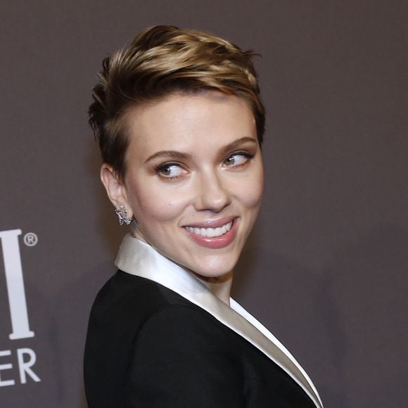 Scarlett Johansson - Arrivée des célébrités à la soirée amfAR au Cipriani's Wall Street à New York, le 8 février 2017