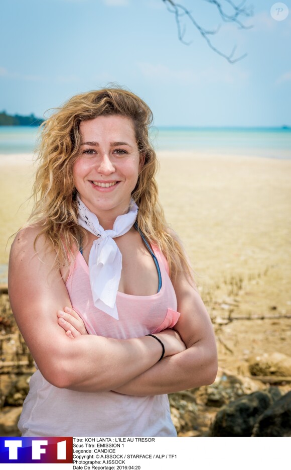 Candice, candidat de "Koh Lanta : L'île au trésor".