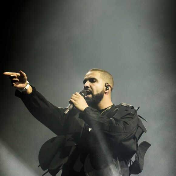 Le rappeur Drake en concert au Air Canada Centre à Toronto. Le 31 juillet 2016 © Angel Marchini / Zuma Press / Bestimage