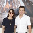 Exclusif - Marion Cotillard et son compagnon Guillaume Canet - People lors du Longines Paris Eiffel Jumping au Champ-de-Mars à Paris, le 4 juillet 2015.