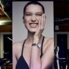 Bella Hadid dévoilant sa collaboration avec le fabricant suisse de montres TAG Heuer à New York en marge de la Fashion Week le 13 février 2017