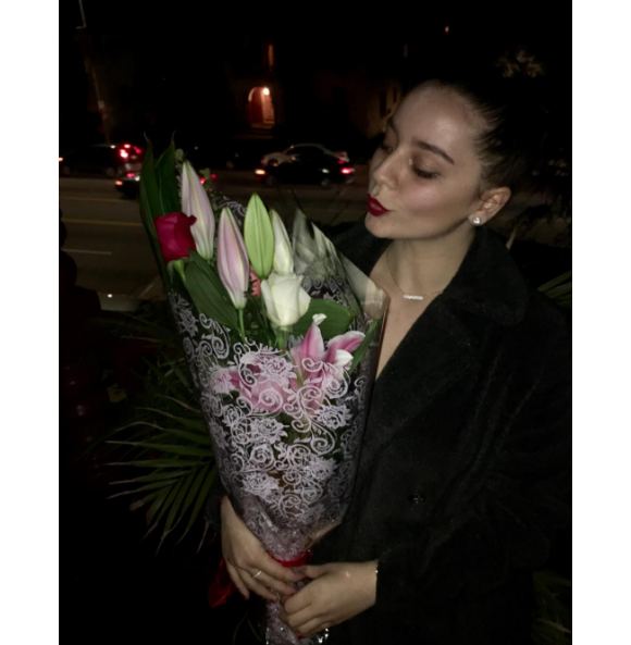 Noé Elmaleh fête la Saint Valentin et sa chérie, le 14 février 2017.