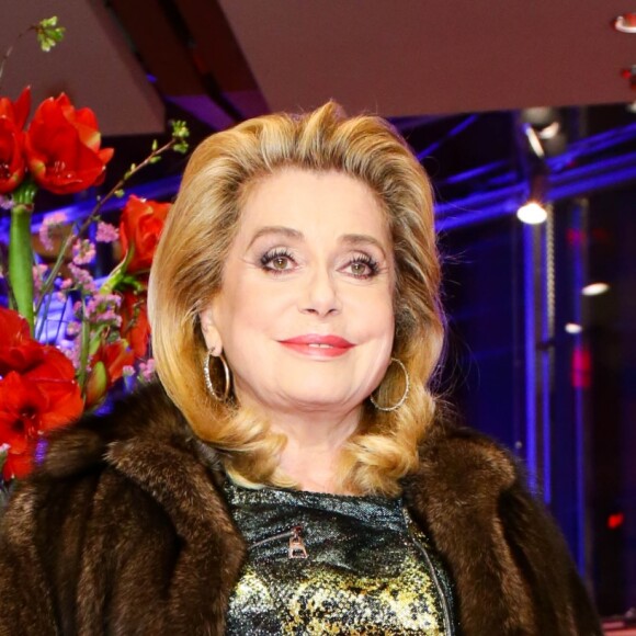 Catherine Deneuve à la première de ‘Sage Femme' lors du 67e Festival international du Film Berlinale à Berlin en Allemagne, le 14 février 2017