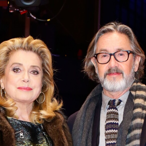Catherine Deneuve et Martin Provost à la première de ‘Sage Femme' lors du 67e Festival international du Film Berlinale à Berlin en Allemagne, le 14 février 2017