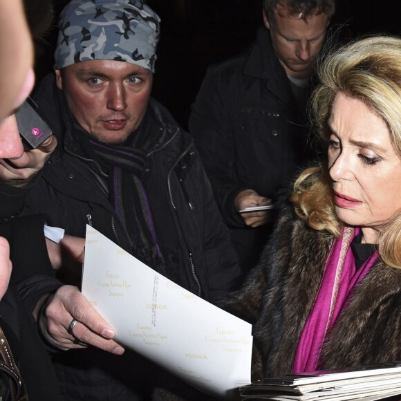 Catherine Deneuve - Photocall du Cinema For Peace 2017 au China Club à Berlin, le 12 février 2017 © Future-Image via Zuma/Bestimage