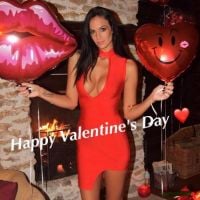 Jade Foret : Sexy en robe décolletée pour la Saint-Valentin avec son mari