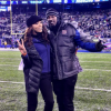 Sanya Richards-Ross et Aaron Ross, ému d'être de retour chez les Giants de New York en décembre 2016, attendent en 2017 leur premier enfant. Photo Instagram.