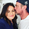 Mariska Hargitay et Chris Meloni de "New York Unité Spéciale" complices pour leurs retrouvailles. Photo publiée sur Instagram le 15 février 2017.